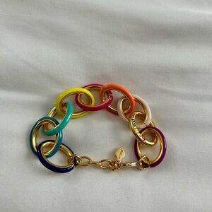Kurt Geiger rainbow link bracelet